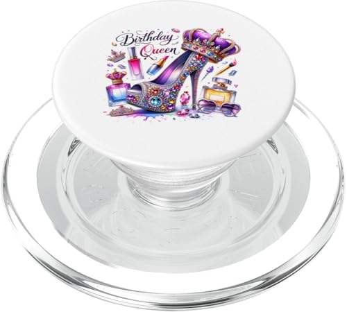 Geburtstagskönigin PopSockets PopGrip für MagSafe Geburtstagskönigin PopSockets PopGrip für MagSafe von G Hall Marketing