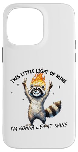 Let it Shinr Waschbär Hülle für iPhone 14 Pro Max Let it Shinr Waschbär Hülle für iPhone 14 Pro Max von G Hall Marketing