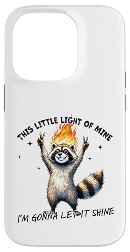 Let it Shinr Waschbär Hülle für iPhone 14 Pro Let it Shinr Waschbär Hülle für iPhone 14 Pro von G Hall Marketing