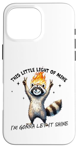 Let it Shinr Waschbär Hülle für iPhone 16 Pro Max Let it Shinr Waschbär Hülle für iPhone 16 Pro Max von G Hall Marketing