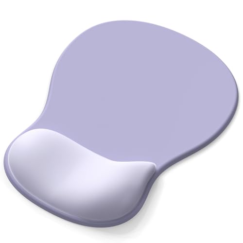 Ergonomisches Mauspad mit Handgelenkauflage, Gel-Mauspad mit Handgelenkstütze, Schmerzlinderung, violette Maus-Handgelenkauflage mit rutschfester PU-Basis, Computer-Mauspad für Laptop, Schreibtisch Ergonomisches Mauspad mit Handgelenkauflage, Gel-Mauspad mit Handgelenkstütze, Schmerzlinderung, violette Maus-Handgelenkauflage mit rutschfester PU-Basis, Computer-Mauspad für Laptop, Schreibtisch von G JGOO