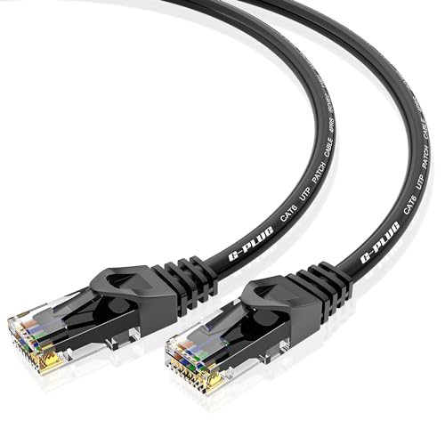 G-PLUG 10m Cat 6 Ethernet Kabel – Blitzschnelles LAN-Kabel mit Geschwindigkeiten bis zu 1000 Mbps – Netzwerkkabel mit RJ45-Stecker – Internetkabel G-PLUG 10m Cat 6 Ethernet Kabel – Blitzschnelles LAN-Kabel mit Geschwindigkeiten bis zu 1000 Mbps – Netzwerkkabel mit RJ45-Stecker – Internetkabel von G-PLUG