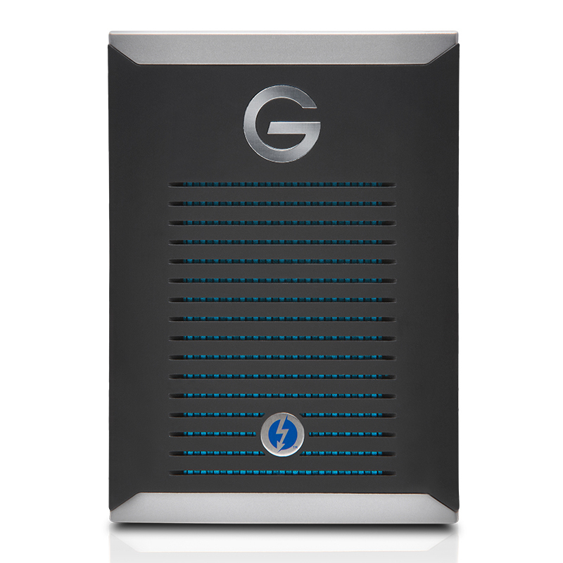 G-Technology G-Drive Mobile Pro SSD 1TB Schwarz Externe Solid-State-Drive, Thunderbolt 3 von G-Technology