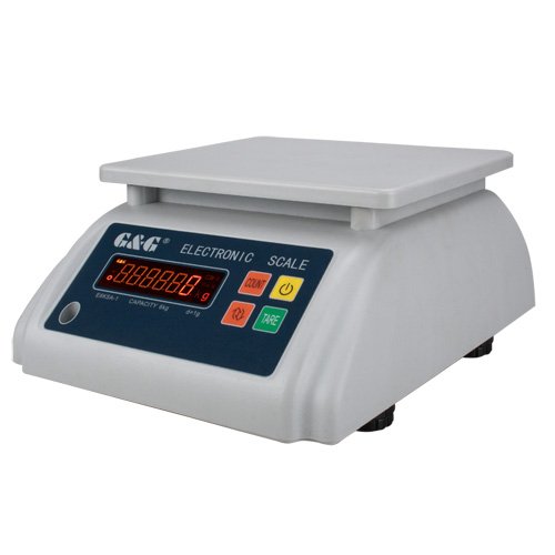 G&G 3kg/0,5g ES Baureihe, IP67 wasserdichte & staubdichte Küchenwaage, Präzisionswaage Industriewaage Tischwaage von G&G