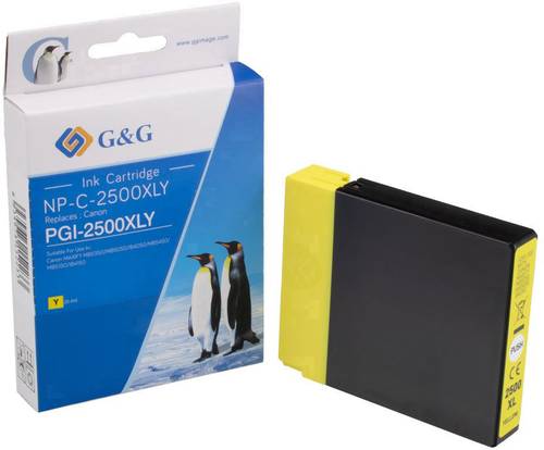 G&G Druckerpatrone ersetzt Canon PGI-2500Y XL Kompatibel Gelb NP-C-2500XLY 1C2500Y G&G Druckerpatrone ersetzt Canon PGI-2500Y XL Kompatibel Gelb NP-C-2500XLY 1C2500Y von G&G