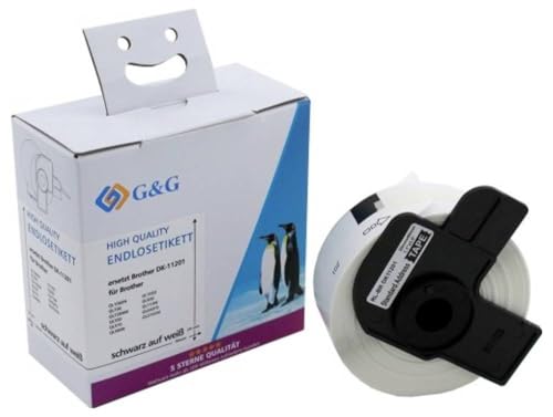G&G Etiketten 29 x 90mm 1 St. ET-B-G-11201 Adress-Etiketten G&G Etiketten 29 x 90mm 1 St. ET-B-G-11201 Adress-Etiketten von G&G