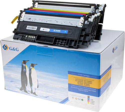 G&G Toner Kombi-Pack ersetzt Samsung CLT-P404C, CLT-K404S, CLT-C404S, CLT-M404S, CLT-Y404S Kompatibe von G&G