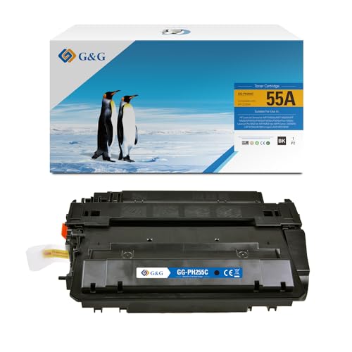 G&G Toner kompatibel als Ersatz für HP 55A/ CE255A/ Canon 724 von G&G