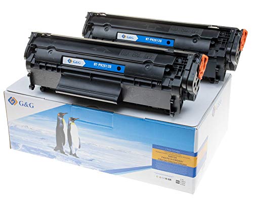 G&G Toner kompatibel zu HP 12AD / FX-10 / 703 für HP Laserjet 1010,1012,1015,1020, Canon FAX, Telekom Fax von G&G