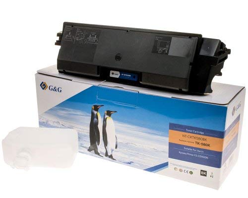 G&G Toner kompatibel zu Kyocera TK-580K/ 1T02KT0NL0 schwarz von G&G