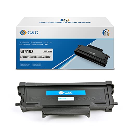 G&G XL-Toner GT410X Drucker M4100DW + P4100DW (6.000 Seiten) von G&G
