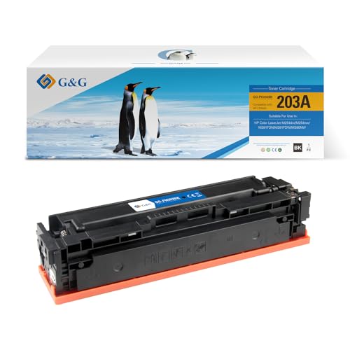 G&G kompatibler Toner als Ersatz für HP 203A / CF540A Schwarz von G&G