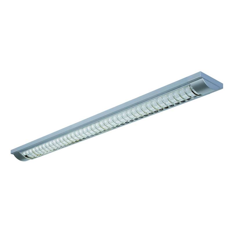 LED-Rasteranbauleuchte 444 mit G13/T8, silber von G & L Handels GmbH