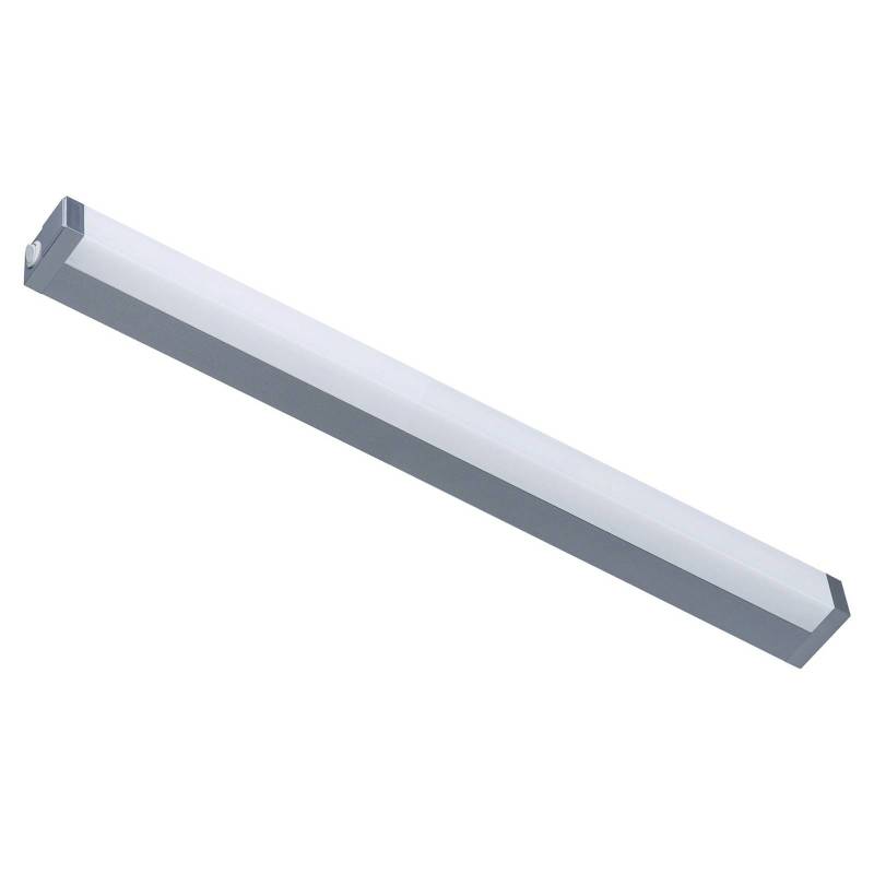 LED-Spiegelleuchte 512, 4.000 K, 88 cm, silber von G & L Handels GmbH