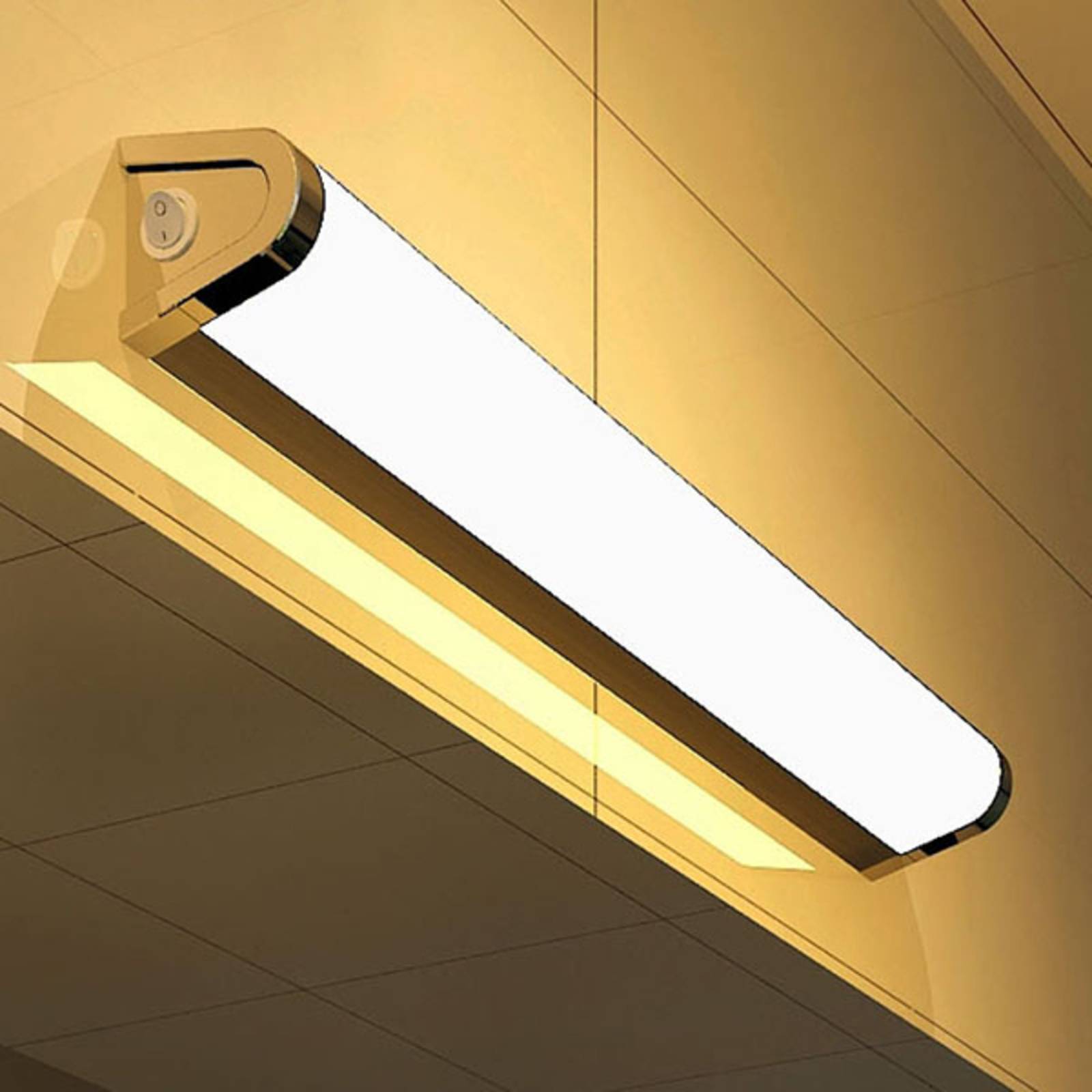 LED-Wandleuchte 511106 für Spiegel, mit Schalter LED-Wandleuchte 511106 für Spiegel, mit Schalter von G & L Handels GmbH