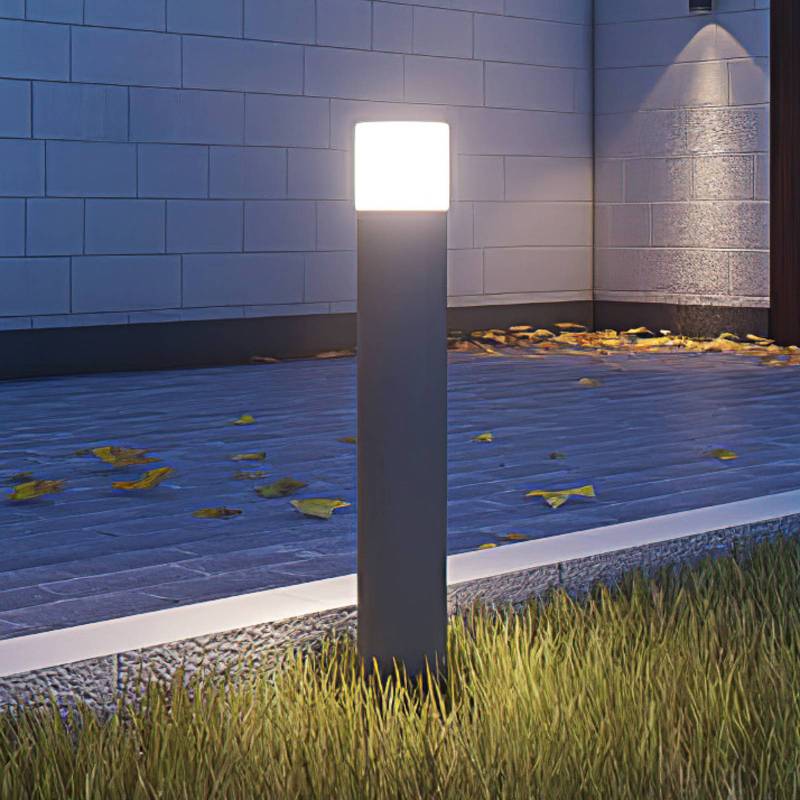 Wegeleuchte 400140004, Höhe 60 cm, anthrazit, Aluminium von G & L Handels GmbH