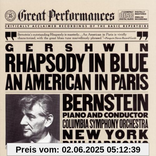 Rhaps Blue/Amer Paris von G. Gershwin