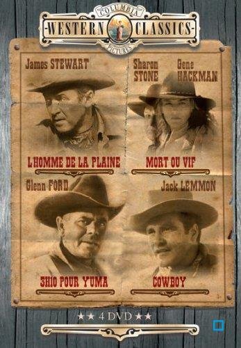 Coffret Western 4 DVD : L'Homme de la plaine / Cowboy / 3h10 pour Yuma / Mort ou vif [FR Import] von G.C.T.H.V.