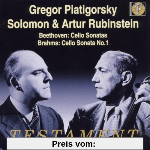 Cellosonaten von G.Piatigorsky