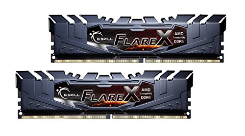 G. Skill Flare X Serie 16 GB (2 x 8 GB) 288-pin DDR4 2400 (PC4 19200) für AMD Ryzen Desktop Memory Model F4–2400 C15d-16gfx von G.SKILL