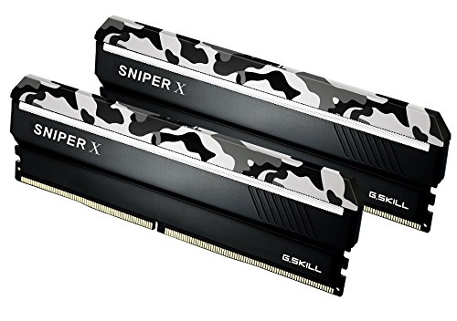 G.SKILL 32GB DDR4 3600MHz Sniper X PC4-28800 CL19 Dual-Channel-Kit (2 x 16GB) Urban Camo von G.SKILL