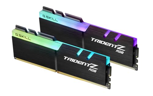 G.SKILL 64GB DDR4 TridentZ RGB 3600Mhz PC4-28800 CL18 1.35V Dual Channel Kit (2x32GB) für Intel Z270 von G.SKILL