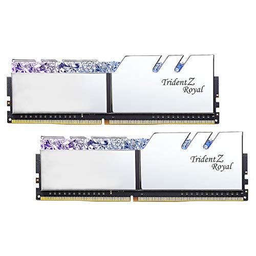 G.Skill Trident Z Royal Silber 32GB DDR4 32GTRS 3200 C14 (2x16GB) von G.SKILL