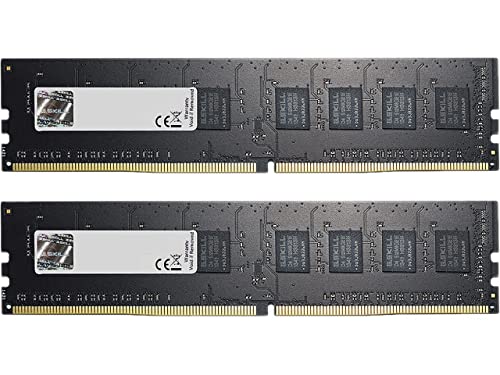 G.SKILL Model F4-2400C17D-8GNT Value 8GB (2 x 4GB) 288-Pin DDR4 2400MHz PC4-19200 for Intel X299 / Z270 / Z170 / X99 Platform Desktop Memory von G.SKILL