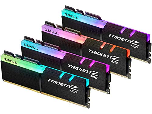 G.SKILL Trident Z RGB Series (Intel XMP) DDR4 RAM 128GB (4x32GB) 3200MT/s CL16-18-18-38 1.35V Desktop Computer Memory UDIMM (F4-3200C16Q-128GTZR) von G.SKILL