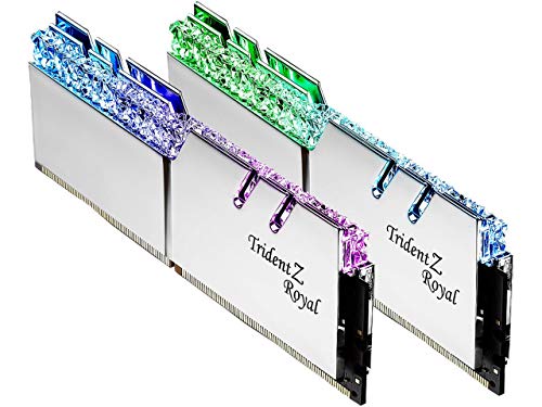G.SKILL Trident Z Royal Series F4-3600C19D-32GTRS Arbeitsspeicher (32GB (2x 16GB) 288-Pin DDR4 SDRAM DDR4 3600 von G.SKILL