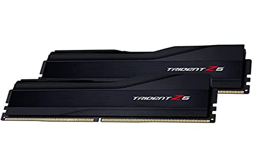 G.SKILL Trident Z5 DIMM Kit 32GB in Schwarz (2X 16GB, DDR5-6000, CL40-40-40-96, on-die ECC), F5-6000J3636F16GX2-TZ5K von G.SKILL