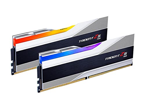 G.Skill Trident Z5 RGB - DDR5 - Kit - 64 GB: 2 x 32 GB - DIMM 288-PIN - 6400 MHz / PC5-51200 - ungepuffert G.Skill Trident Z5 RGB - DDR5 - Kit - 64 GB: 2 x 32 GB - DIMM 288-PIN - 6400 MHz / PC5-51200 - ungepuffert von G.SKILL