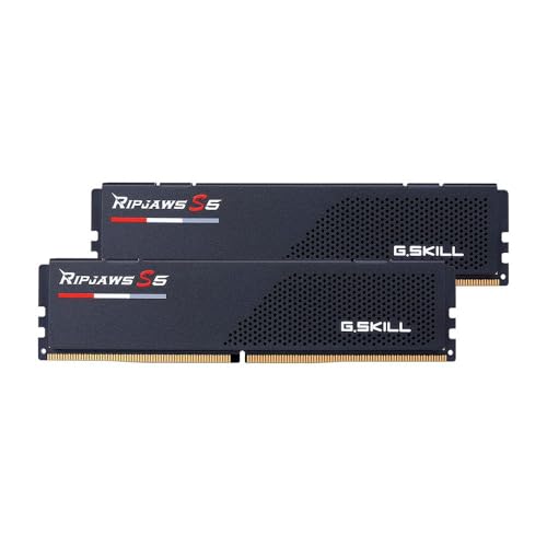 G.Skill Ripjaws F5-6000J3040G32GX2-RS5K Memory Module 64 GB 2 x 32 GB DDR5 6000 MHz G.Skill Ripjaws F5-6000J3040G32GX2-RS5K Memory Module 64 GB 2 x 32 GB DDR5 6000 MHz von G.SKILL