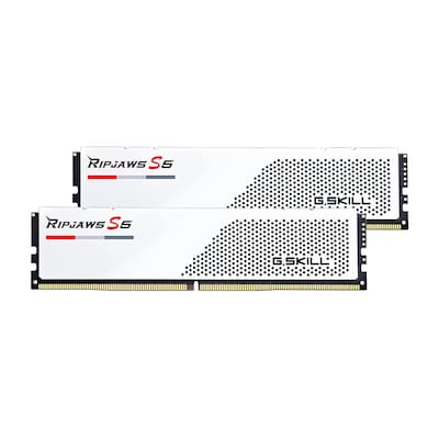 32GB (2x16GB) G.Skill Ripjaws S5 White DDR5-5600 CL28 RAM Speicher Kit von G.Skill