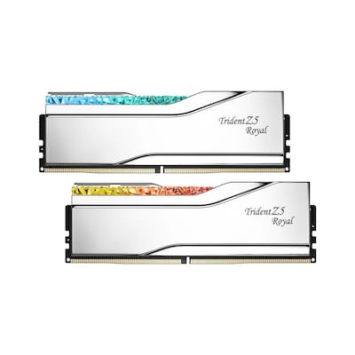 32GB (2x16GB) G.Skill Trident Z5 Royal Silber RGB DDR5-6400 CL30 RAM Speicher Kit von G.Skill