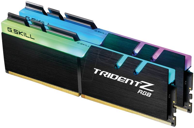 40GS1632-2016RGB - 16GB DDR4 3200 CL16 G.Skill Trident Z RGB 2er Kit von G.Skill