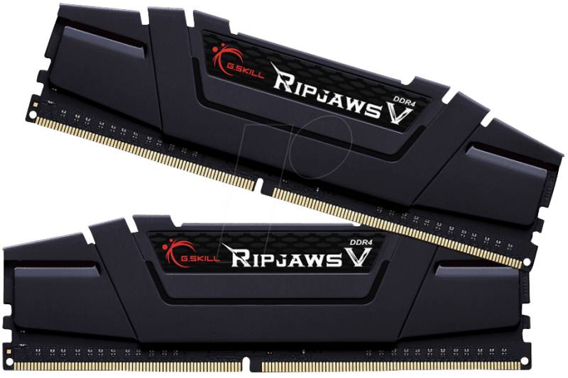 40GS3232-2016RV8 - 32GB DDR4 3200 CL16 GSkill RipjawsV 2er Kit von G.Skill