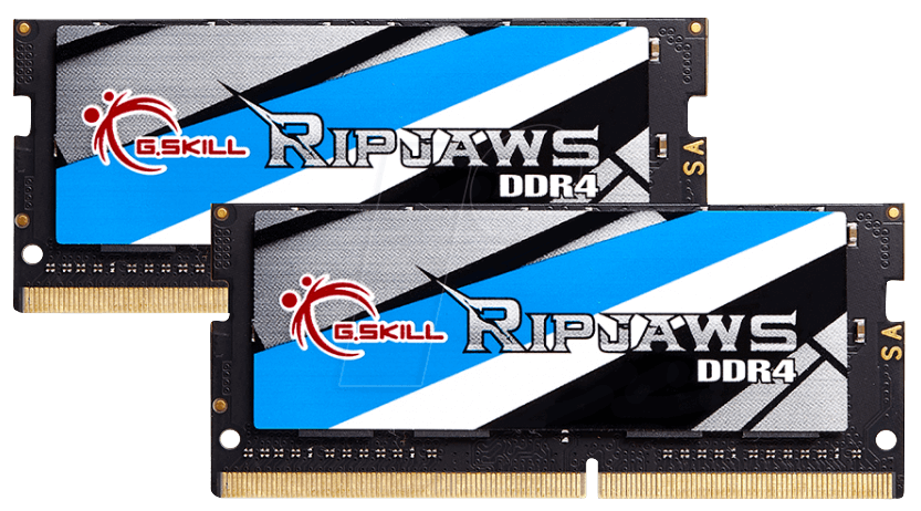 41GS1624-2016RV - 16 GB SO DDR4 2400 CL16 GSkill Ripjaws 2er Kit 41GS1624-2016RV - 16 GB SO DDR4 2400 CL16 GSkill Ripjaws 2er Kit von G.Skill