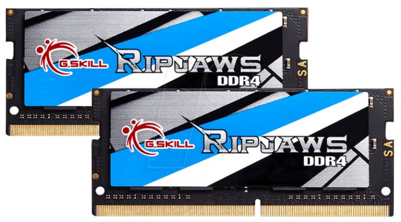 41GS1624-2016RV - 16 GB SO DDR4 2400 CL16 GSkill Ripjaws 2er Kit von G.Skill