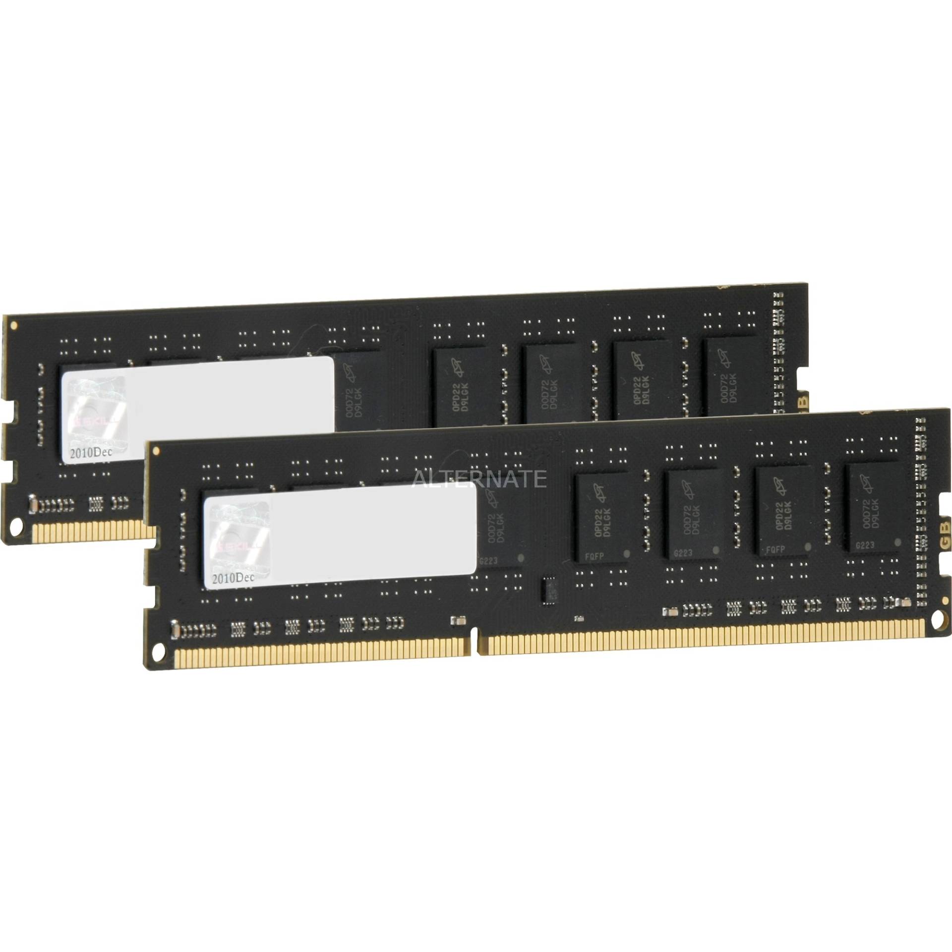 DIMM 8 GB DDR3-1333 (2x 4 GB) Dual-Kit, Arbeitsspeicher von G.Skill