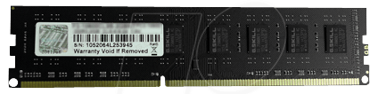 F310600CL9S4GBNT - 4 GB DDR3 1333 CL9 G.Skill von G.Skill