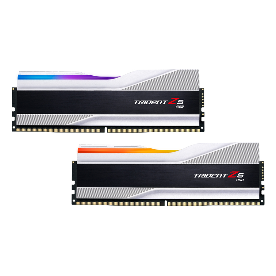 G.SKILL Trident Z5 RGB Silber 32GB Kit (2x16GB) DDR5-7200 CL34 DIMM Arbeitsspeicher von G.Skill