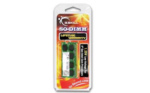 G.Skill 4GB DDR3-1600 Laptop-Arbeitsspeicher Modul DDR3 4GB 1 x 4GB 1600MHz F3-1600C9S-4GSL von G.Skill