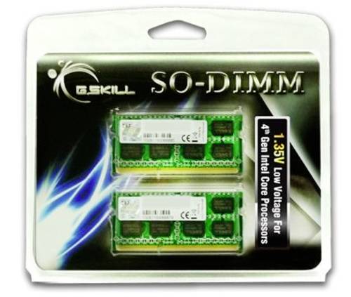 G.Skill 8GB DDR3-1600 Laptop-Arbeitsspeicher Modul DDR3 8GB 2 x 4GB 1600MHz F3-1600C11D-8GSL von G.Skill