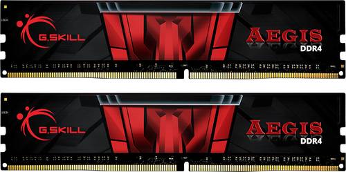 G.Skill Aegis PC-Arbeitsspeicher Kit DDR4 16GB 2 x 8GB Non-ECC 3200MHz 288pin DIMM CL16-18-18-38 F4- G.Skill Aegis PC-Arbeitsspeicher Kit DDR4 16GB 2 x 8GB Non-ECC 3200MHz 288pin DIMM CL16-18-18-38 F4- von G.Skill
