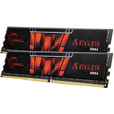 G.Skill DIMM 32 GB DDR4-3000 Kit, Arbeitsspeicher (F4-3000C16D-32GISB, Aegis) von G.Skill