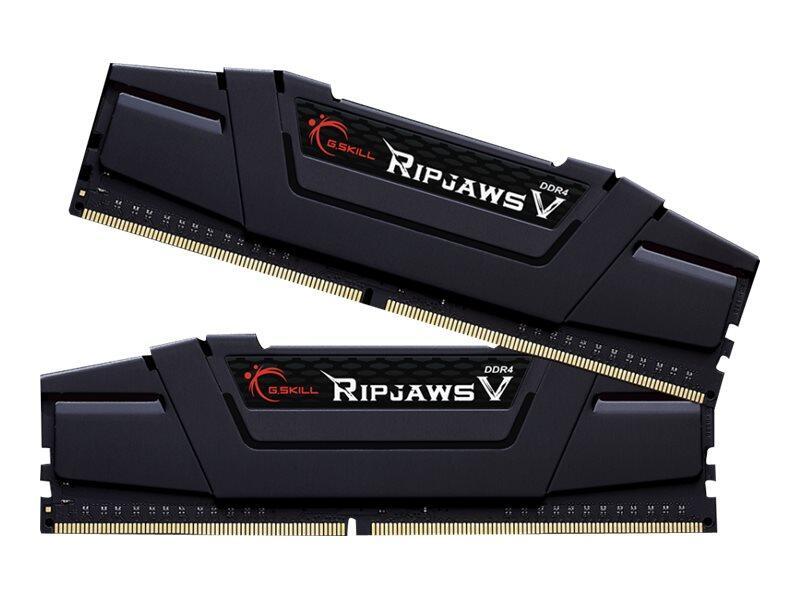 G.Skill RipJaws V schwarz DIMM Kit 16GB(2x8GB), DDR4-3200, CL16-18-18-38 von G.Skill