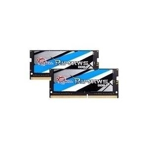 G.Skill Ripjaws - DDR4 - 32 GB : 2 x 16 GB - SO DIMM 260-PIN - 2400 MHz / PC4-19200 - CL16 - 1.2 V - ungepuffert - nicht-ECC (F4-2400C16D-32GRS) von G.Skill