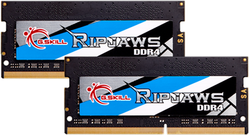 G.Skill Ripjaws - DDR4 - 32 GB: 2 x 16 GB - SO DIMM 260-PIN - 3200 MHz / PC4-25600 - CL22 - 1.2 V - ungepuffert - non-ECC (F4-3200C22D-32GRS) von G.Skill