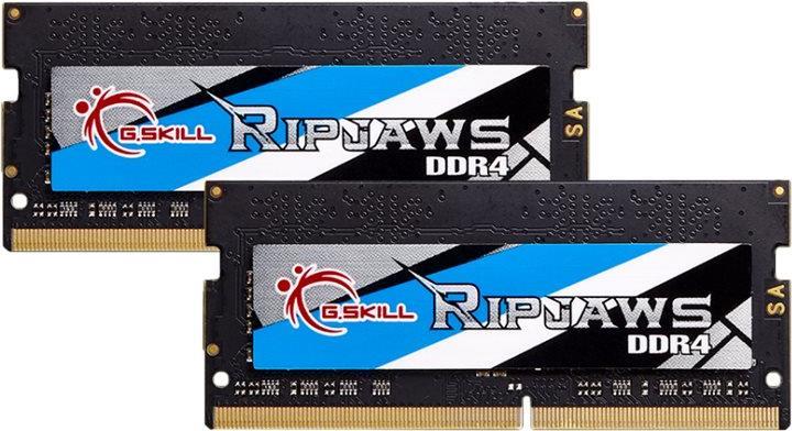 G.Skill Ripjaws - DDR4 - 64 GB: 2 x 32 GB - SO DIMM 260-PIN - 3200 MHz / PC4-25600 - CL22 - 1.2 V - ungepuffert - non-ECC (F4-3200C22D-64GRS) von G.Skill